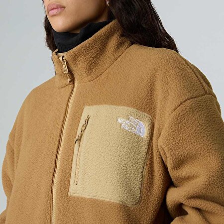 Kadın Yumiori Çift Taraflı Polar Mont