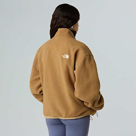 Kadın Yumiori Çift Taraflı Polar Mont