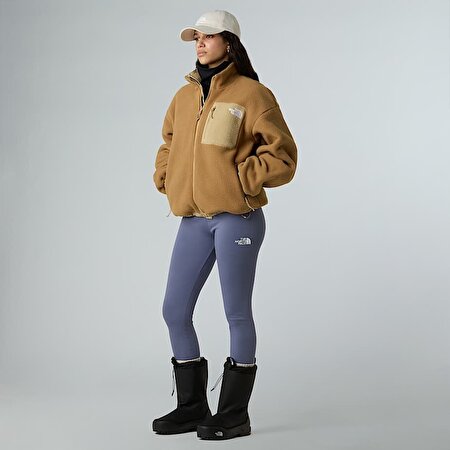 Kadın Yumiori Çift Taraflı Polar Mont