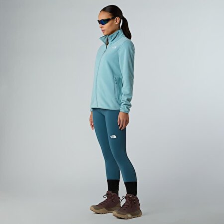 Kadın Glacier Tam Boy Fermuarlı Polar