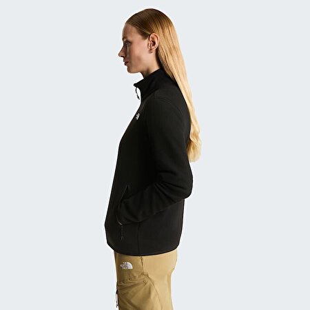 Kadın Glacier Tam Boy Fermuarlı Polar