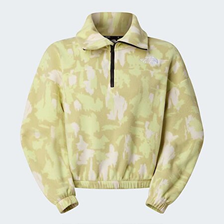 Kadın Mountain Athletics 1/2 Fermuarlı Printed Polar