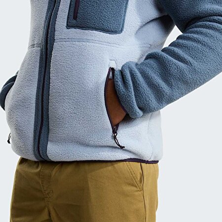 ERKEK YUMIORI TAM BOY FERMUARLI POLAR MONT