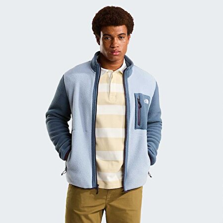 ERKEK YUMIORI TAM BOY FERMUARLI POLAR MONT