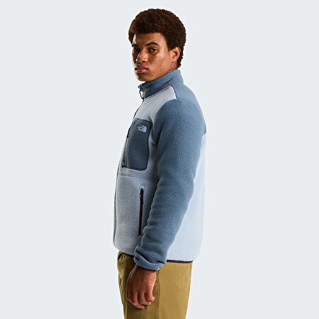 ERKEK YUMIORI TAM BOY FERMUARLI POLAR MONT