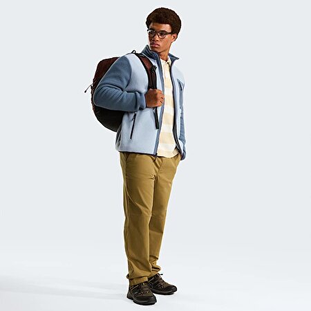 ERKEK YUMIORI TAM BOY FERMUARLI POLAR MONT