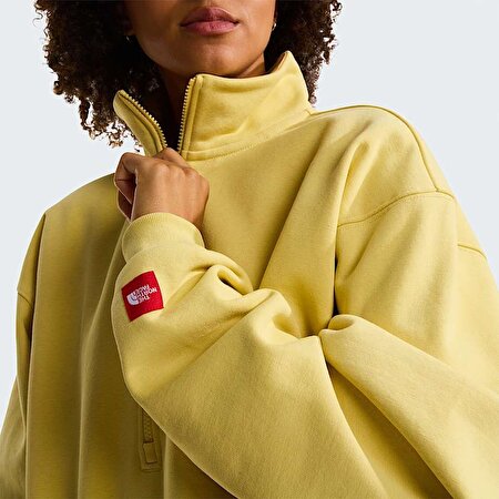 Erkek TNF Redbox 1/2 Fermuarlı Polar