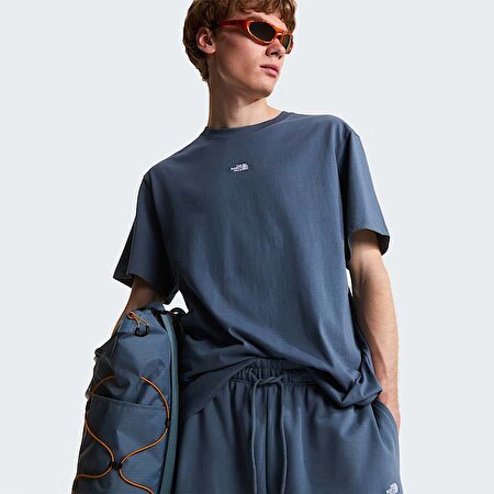 Erkek Essential Centre Logo Relaxed Tişört