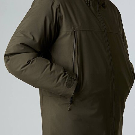 Erkek TNF Range Kaz Tüyü Parka