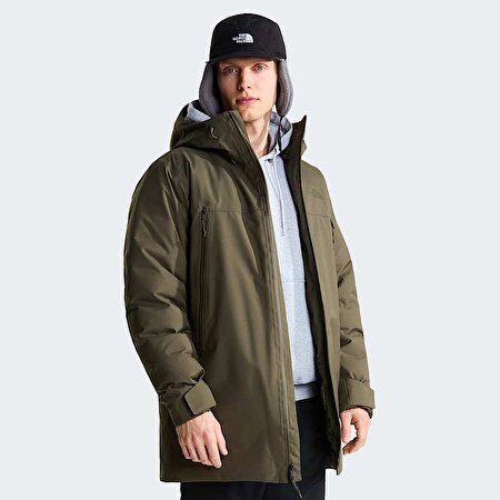 Erkek TNF Range Kaz Tüyü Parka