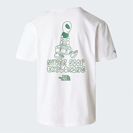 Erkek Alien Relaxed Graphic Tişört