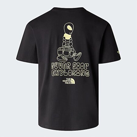 Erkek Alien Relaxed Graphic Tişört