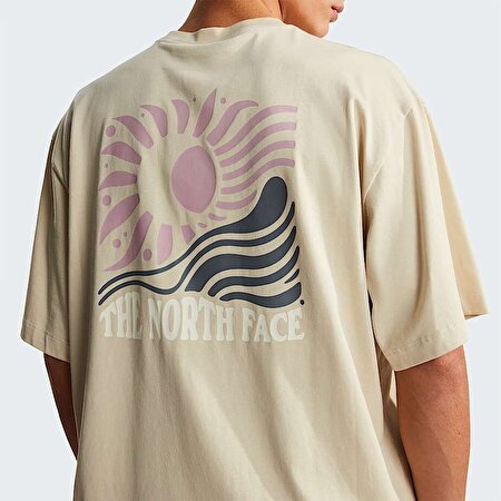 Erkek Sun Oversized Graphic Tişört