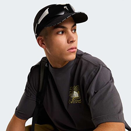 Erkek Sun Oversized Graphic Tişört