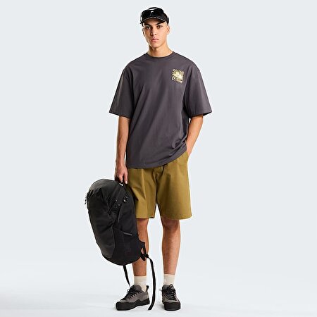 Erkek Sun Oversized Graphic Tişört
