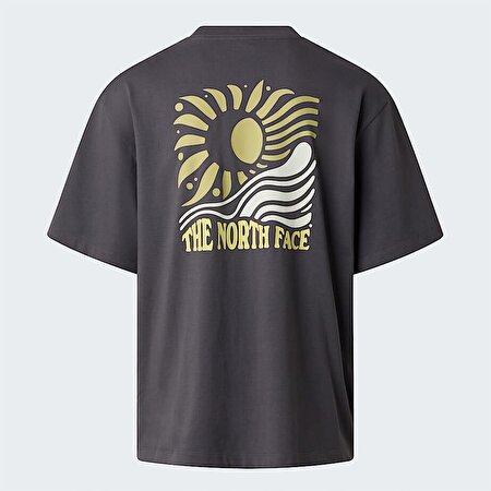 Erkek Sun Oversized Graphic Tişört