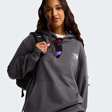 Unisex 1966 Motion Relaxed Baskılı  Sweatshirt