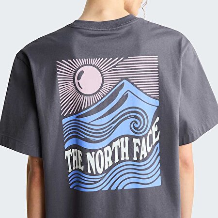 Erkek Mountain Escape Relaxed Graphic Tişört