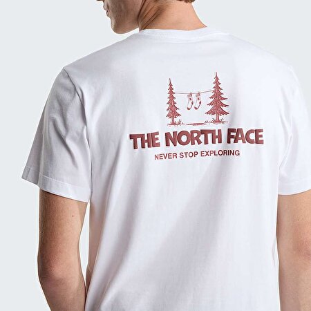 Erkek Camping Relaxed Graphic Tişört