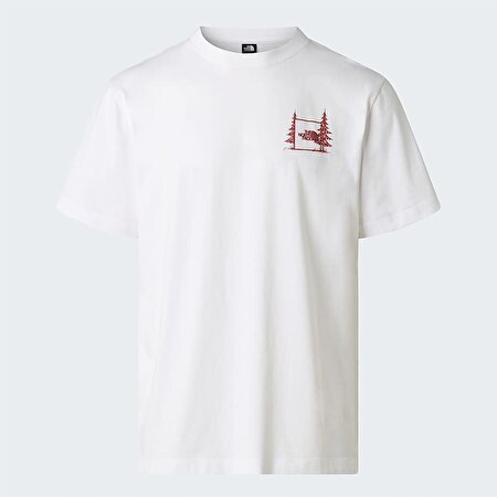 Erkek Camping Relaxed Graphic Tişört