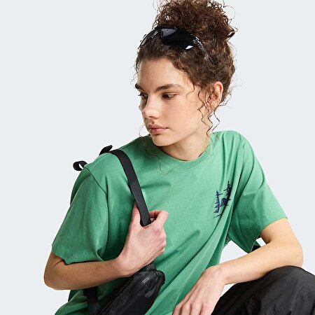 Erkek Camping Relaxed Graphic Tişört