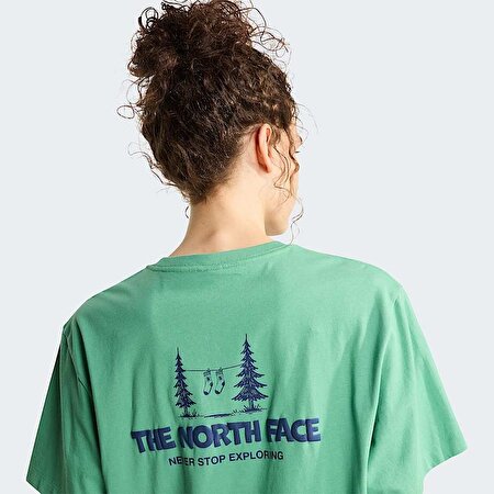 Erkek Camping Relaxed Graphic Tişört