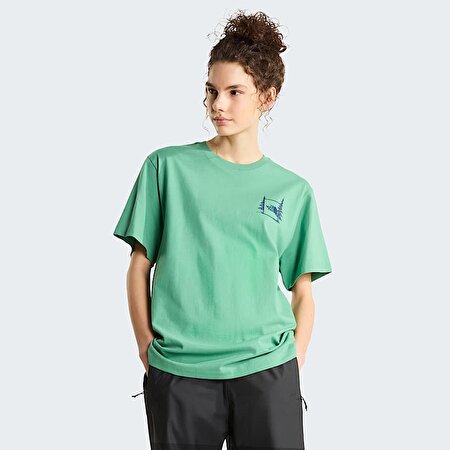 Erkek Camping Relaxed Graphic Tişört