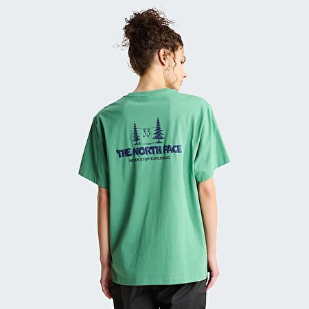 Erkek Camping Relaxed Graphic Tişört