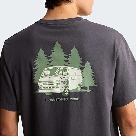 Erkek Van Life Relaxed Graphic Tişört