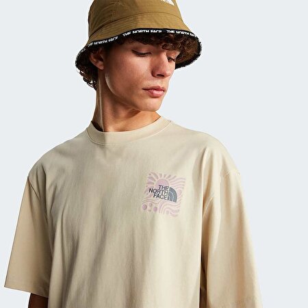 Erkek Sun Oversized Graphic Tişört