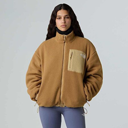 Kadın Yumiori Çift Taraflı Polar Mont