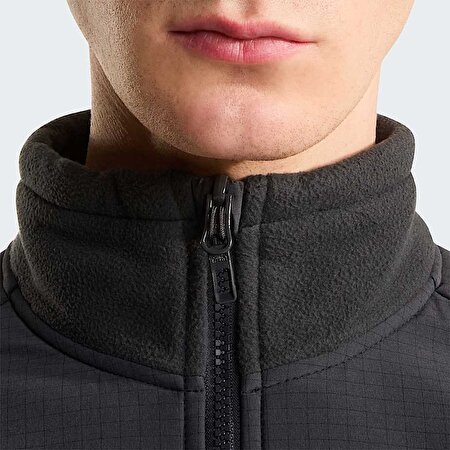 Erkek Glacier Heavyweight Tam Boy Fermuarlı Polar
