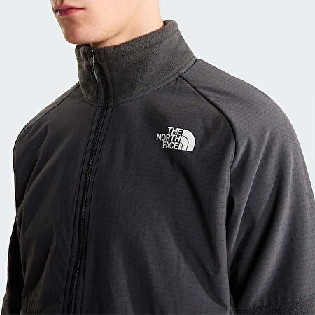 Erkek Glacier Heavyweight Tam Boy Fermuarlı Polar