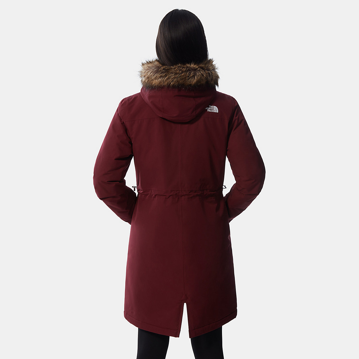 womens red northface