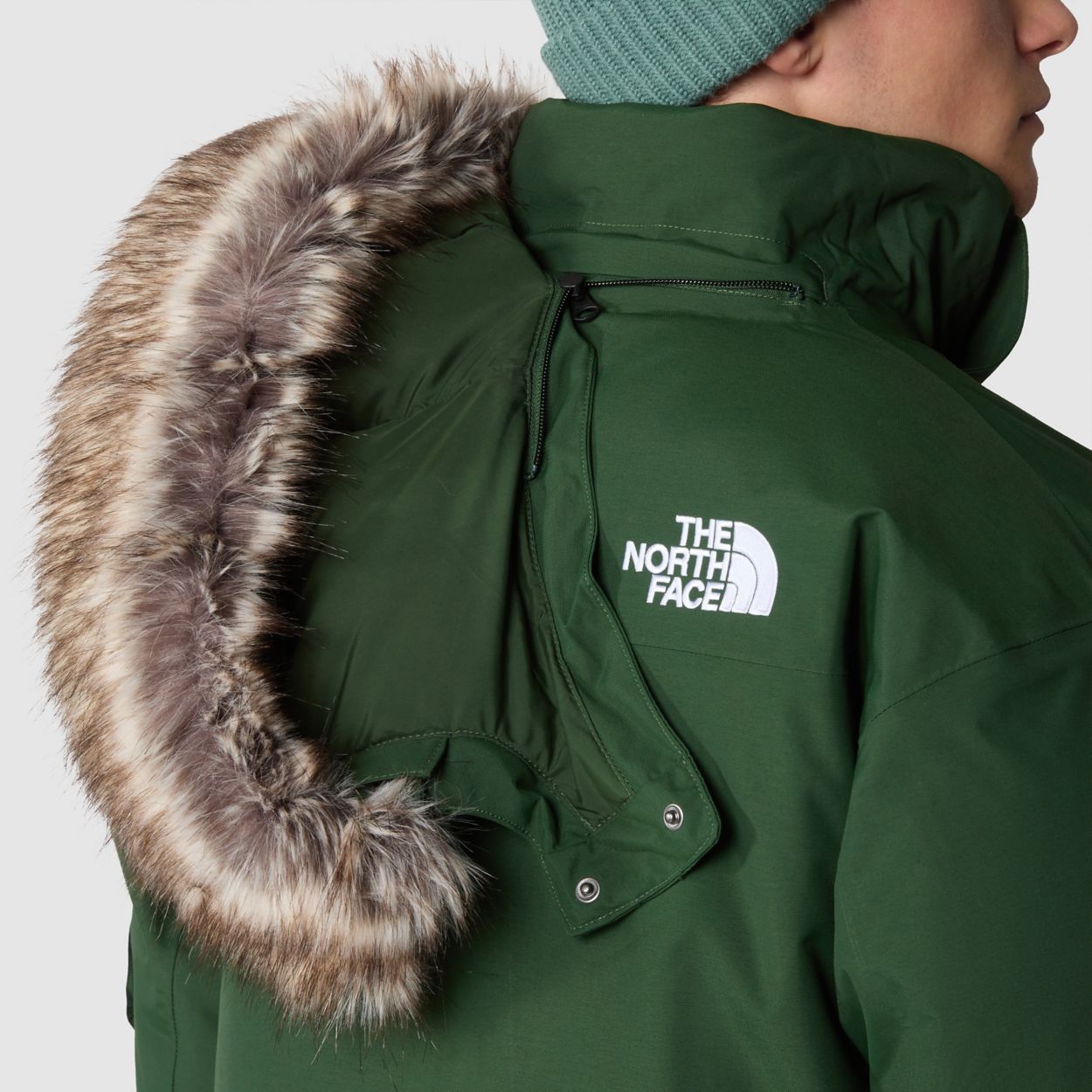 North face sale mcmurdo parka green