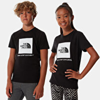 Cocuk Box Tisort Tnf Black Tnf White The North Face