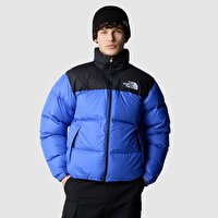 Grey north face nuptse jacket online
