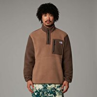 Erkek Yumiori 1/4 Fermuarlı Polar Mont