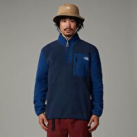 Erkek Yumiori 1/4 Fermuarlı Polar Mont