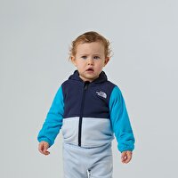 Bebek Glacier Tam Boy Fermuarlı Kapüşonlu Üst