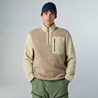 Erkek Yumiori 1/4 Fermuarlı Polar Mont