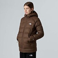Kadın Hyalite Kaz Tüyü Kapüşonlu Parka