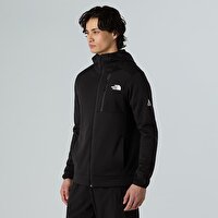 Erkek Mountain Athletics Tam Boy Fermuarlı Kapüşonlu Polar