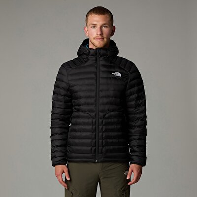 Erkek Huila Sentetik İzolasyonlu Kapüşonlu Mont