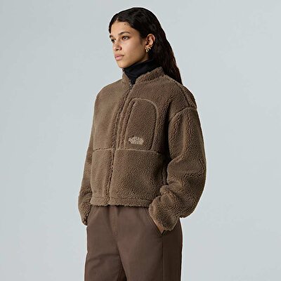 Kadın Extreme Pile Tam Boy Fermuarlı Polar