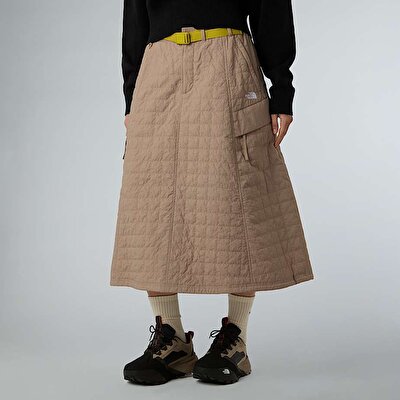W QUILTED VOLUME SKIRT - AP