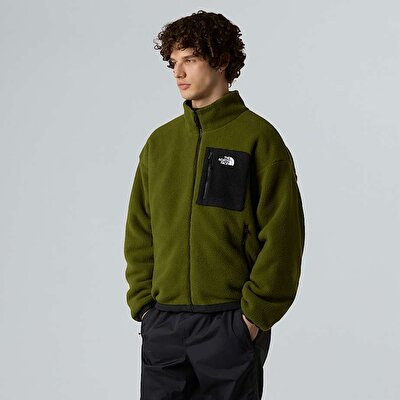 Erkek Yumiori Çift Taraflı Polar Mont