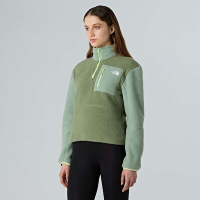 Kadın Yumiori 1/4 Fermuarlı Polar Mont