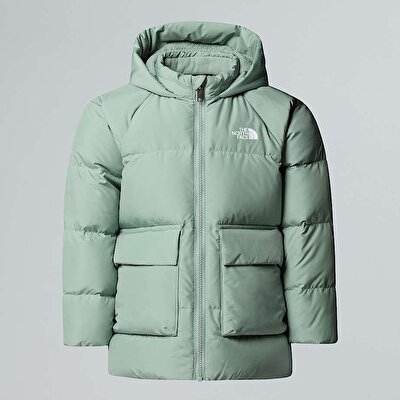 Çocuk North Kaz Tüyü Polar Astarlı Parka