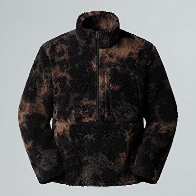 Erkek Extreme Pile Printed Pullover Polar